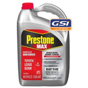 Prestone Refrigerante Anticongelante Asian Cars  Max 50 Rojo