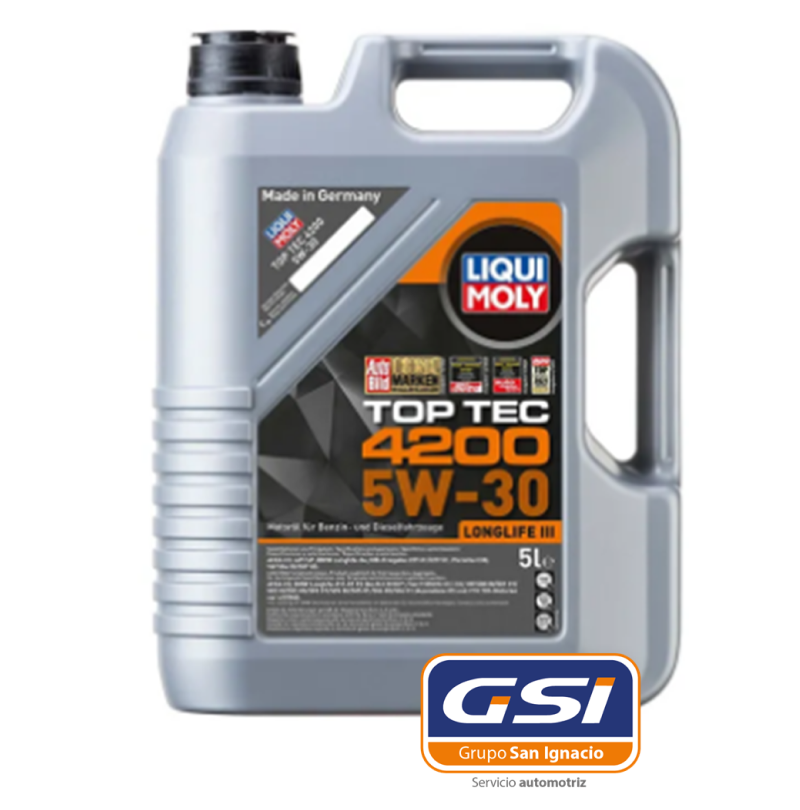 LIQUI MOLY 5W30 TOP TEC 4200 - 5 LITROS